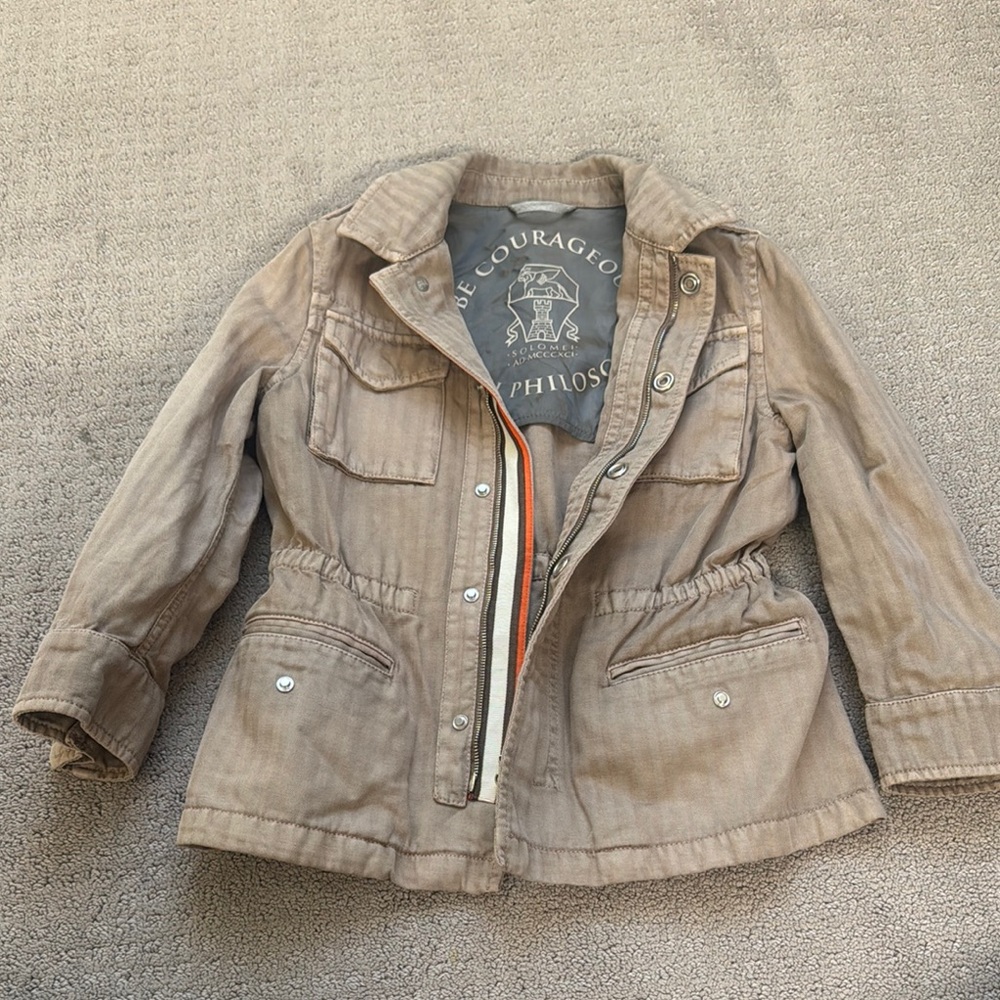 Kids Brown Jacket